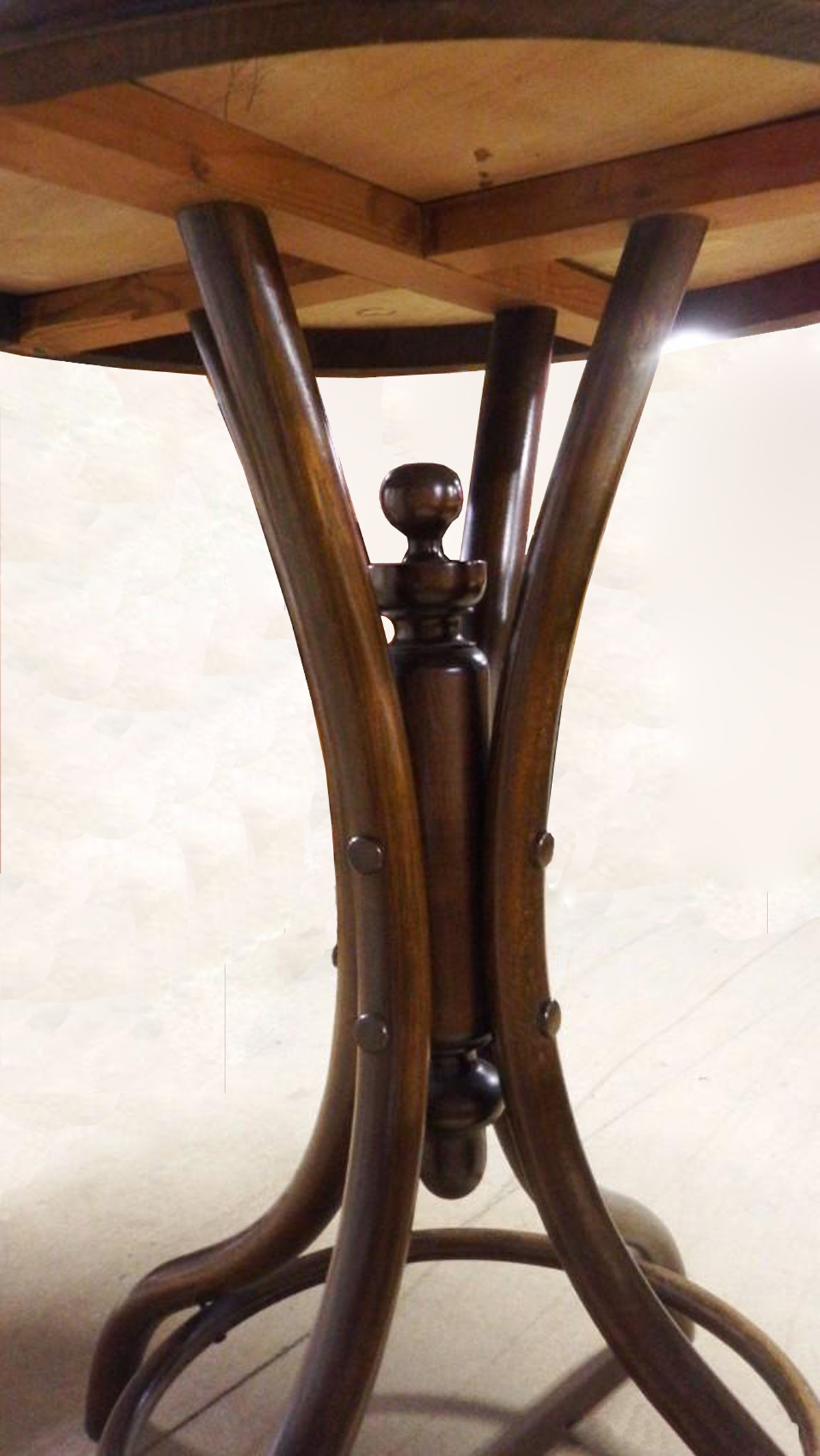 Fischel for Thonet Occasional Table in Bentwood Modernism